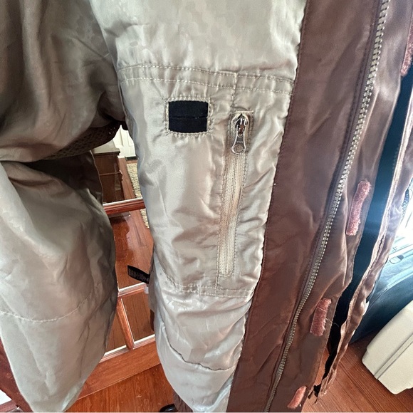 Sims Snowboarding Womens Full-Zip Brown Jacket Size Large - Picture 14 of 15